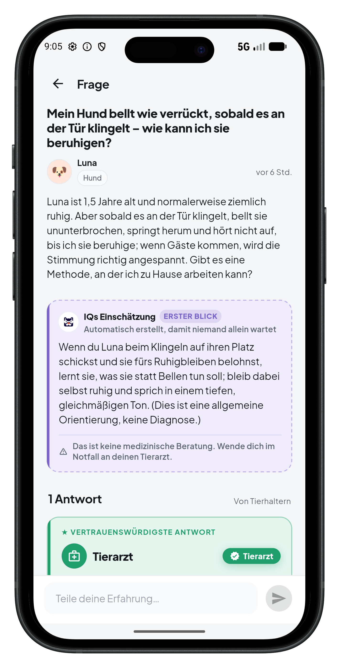 Community mit Tierärzten